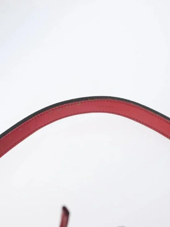 LOUIS VUITTON Epi Petit Noe Shoulder Bag Red M44107 LV Auth BA10912 - Picture 9 of 16